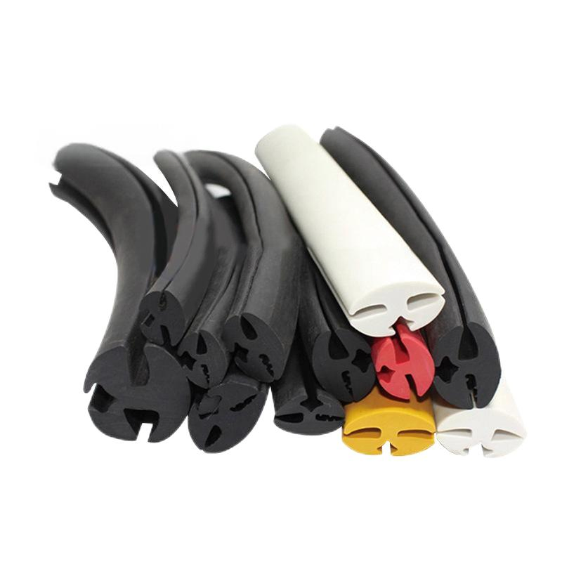 "H" Type Glass Window Seal Strips for Control Cabinets and Distribution Boxes