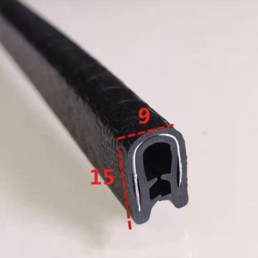 High-Quality Mechanical Stainless Steel and U-Type Rubber Protective Strip