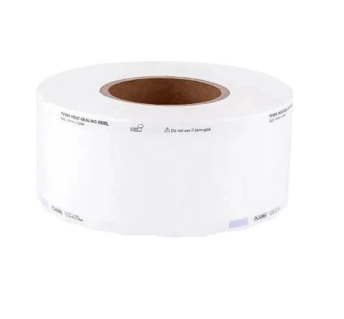 Customised Wholesale Medical Tyvek Paper Reel Heat Seal Flat Bags
