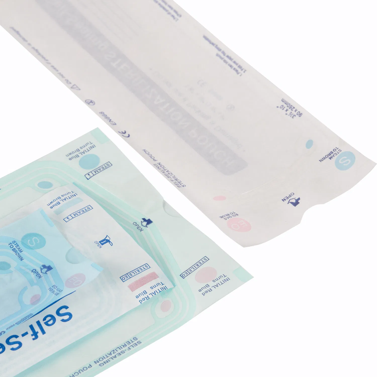 200PCS CE ISO Medical Grade Transparent Packing Heat Sealing Pouch Dental Self Seal Sterilization Pouch