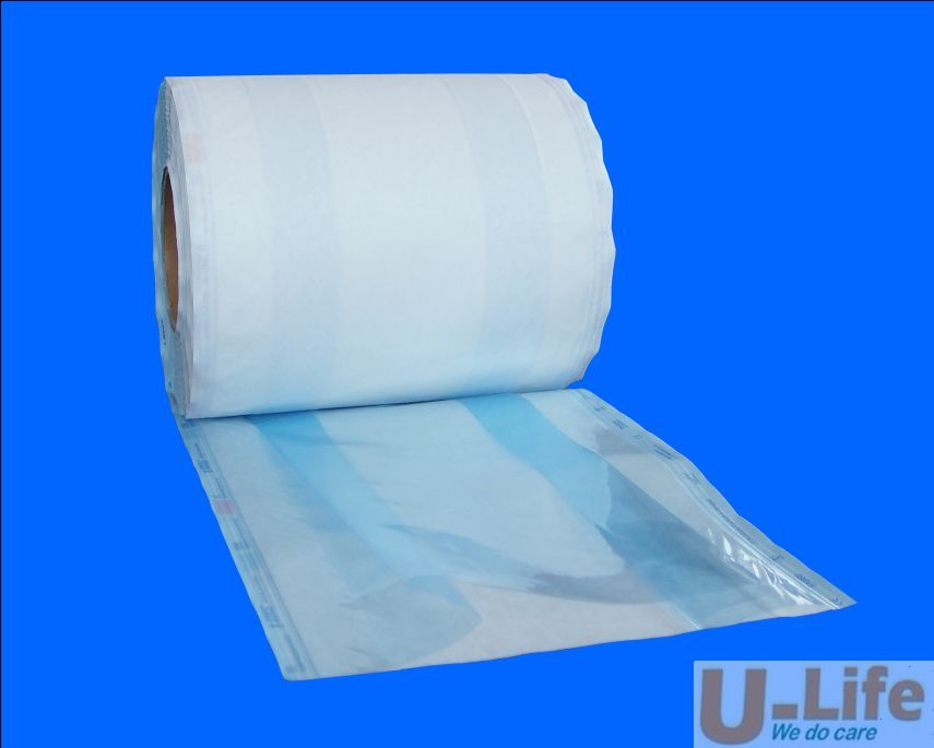 Heat Sealing Sterilization Flat Reel Gusseted Roll