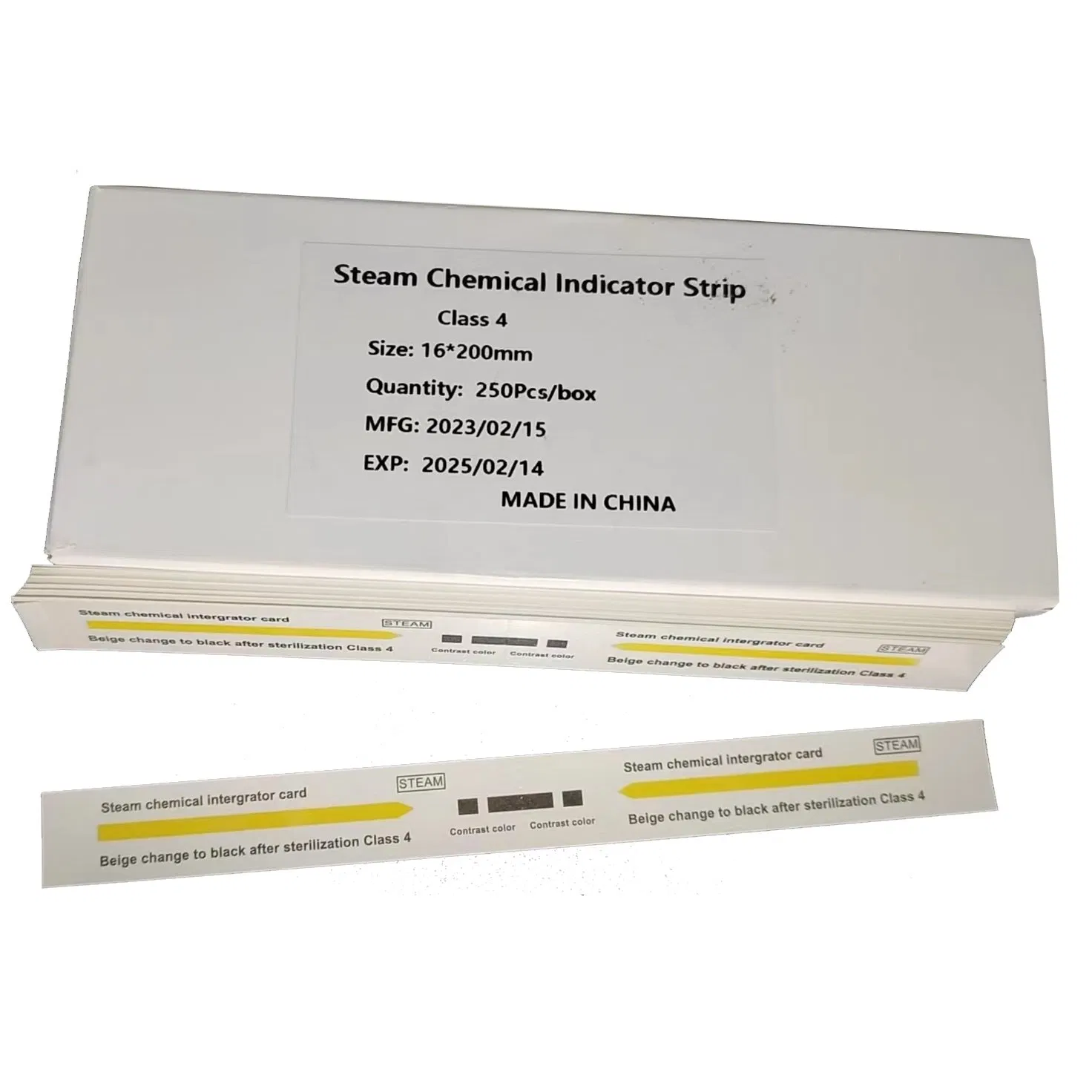 Class 4 5 6 Steam Chemical Indicator Strips - China Autoclave Strip and.