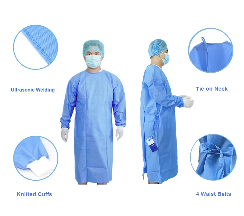 Surgical Gown Side View