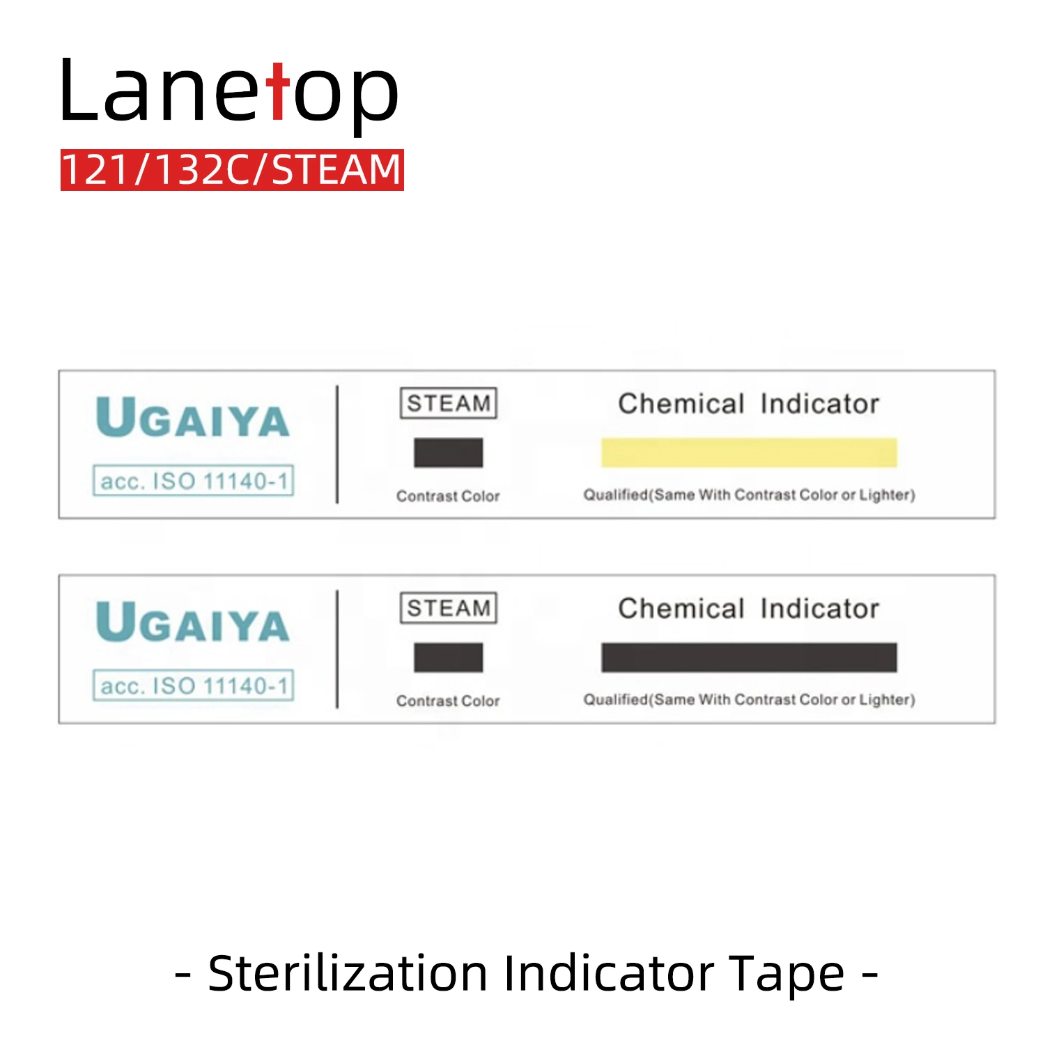 Autoclave Steam Chemical Sterilization Indicator Strips and Tapes
