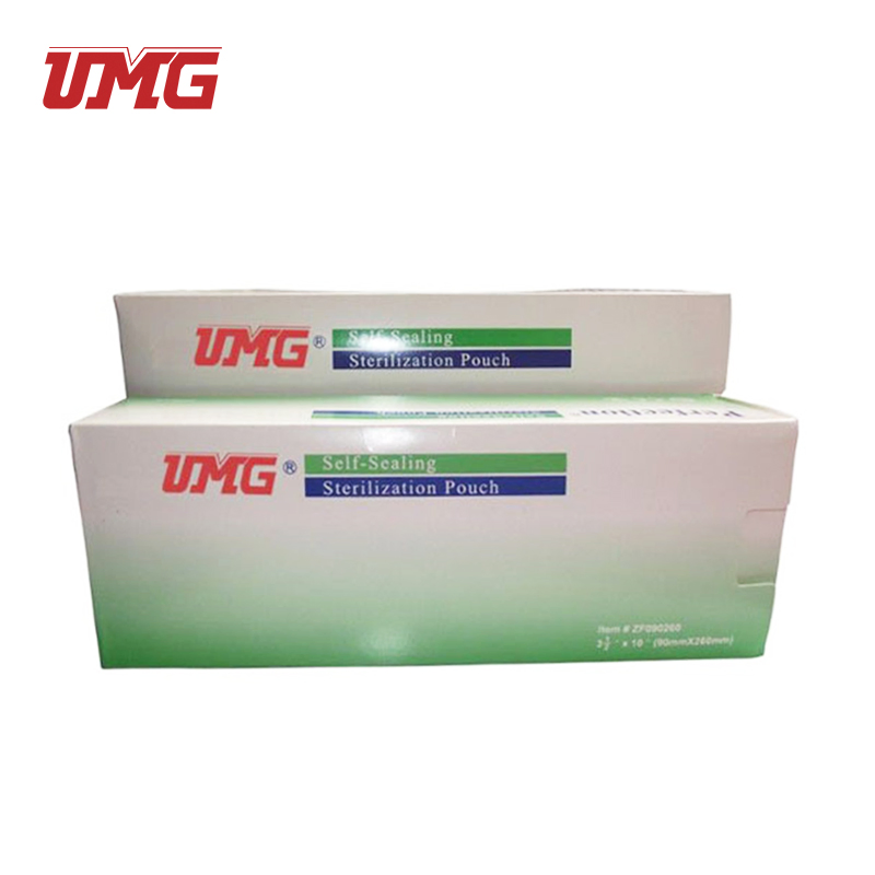 300*395mm Medical Consumables Dental Disposable Self Sealing Sterilization Pouch