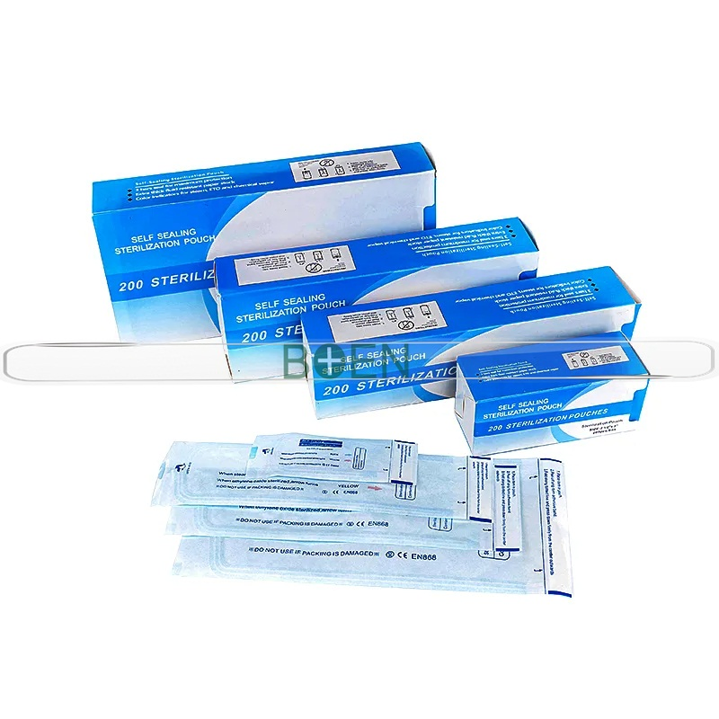 Self Sealing Sterilization Pouches Autoclave Sterilizer Bags Pouch for Dental Instruments