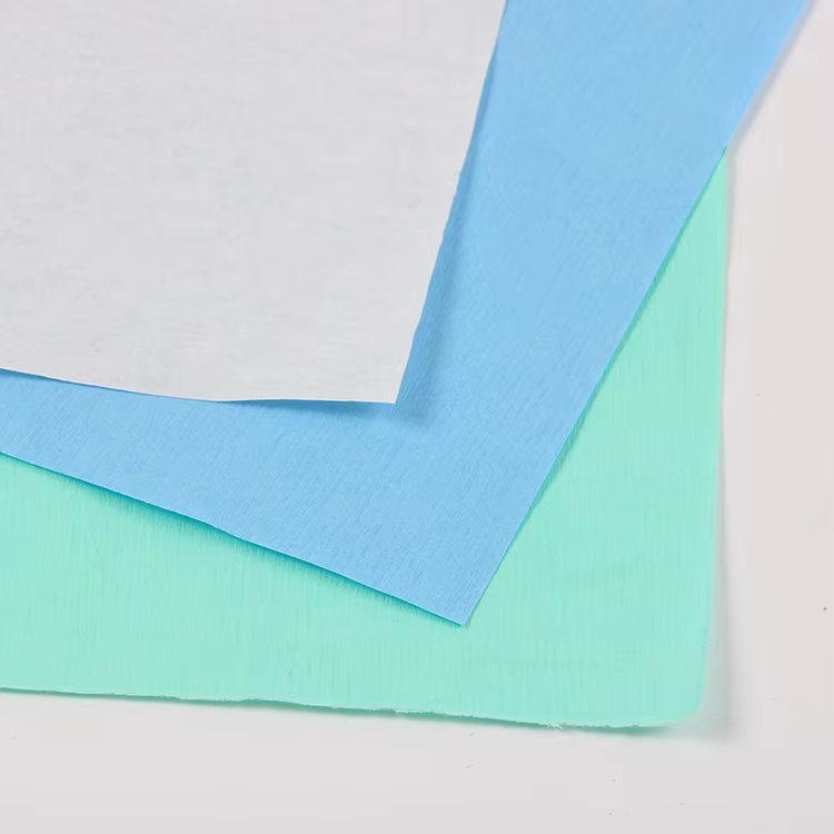 Disposable Custom Size Medical Wrapping Paper Sterilized Crepe Paper