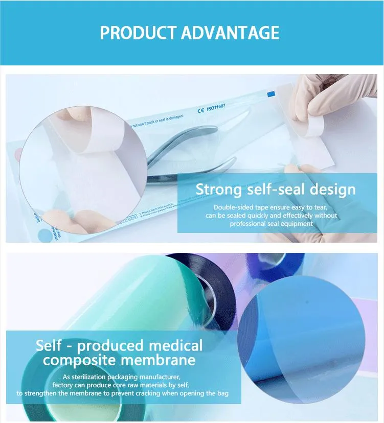 Medical Eto Steam Sterilization Packaging
