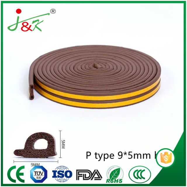 P Type Weather Strip/Rubber Profile/Weather Strip for Auto and Building