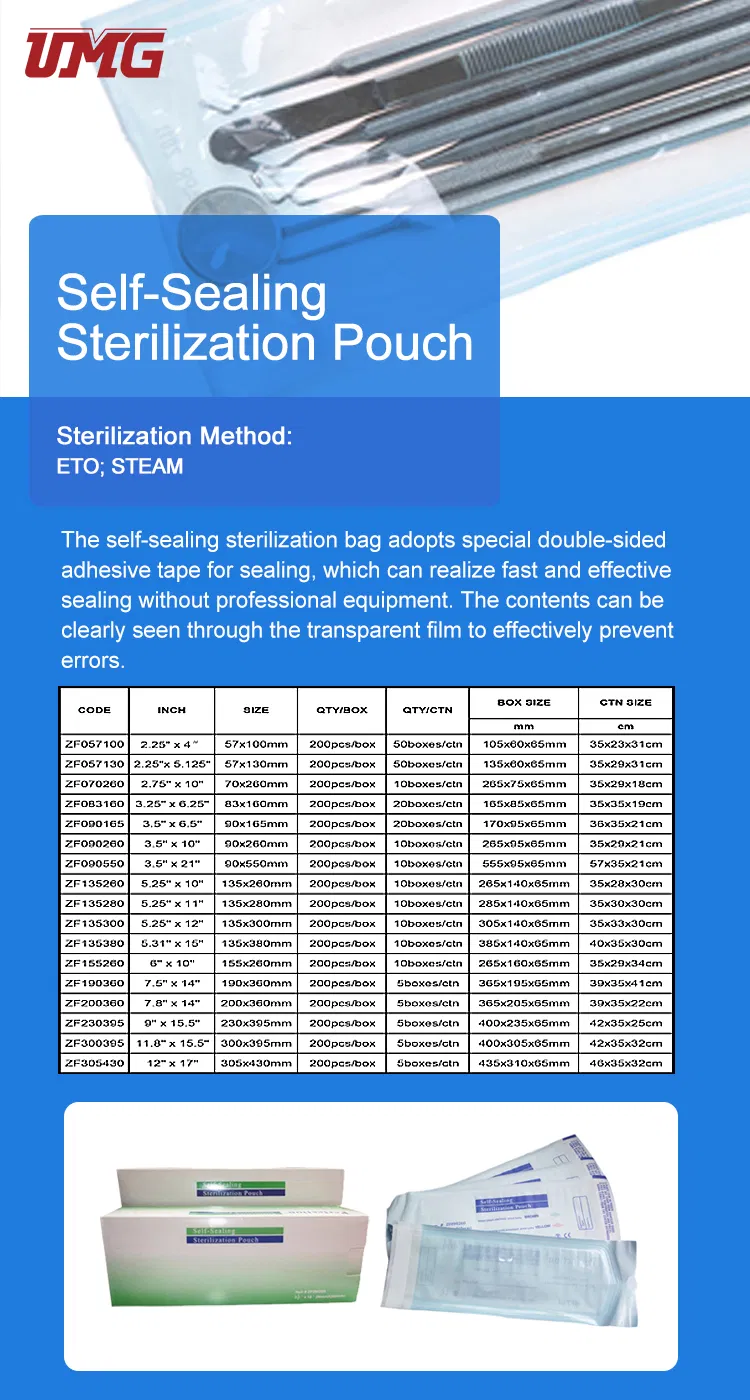 Sterilization Pouch Specification