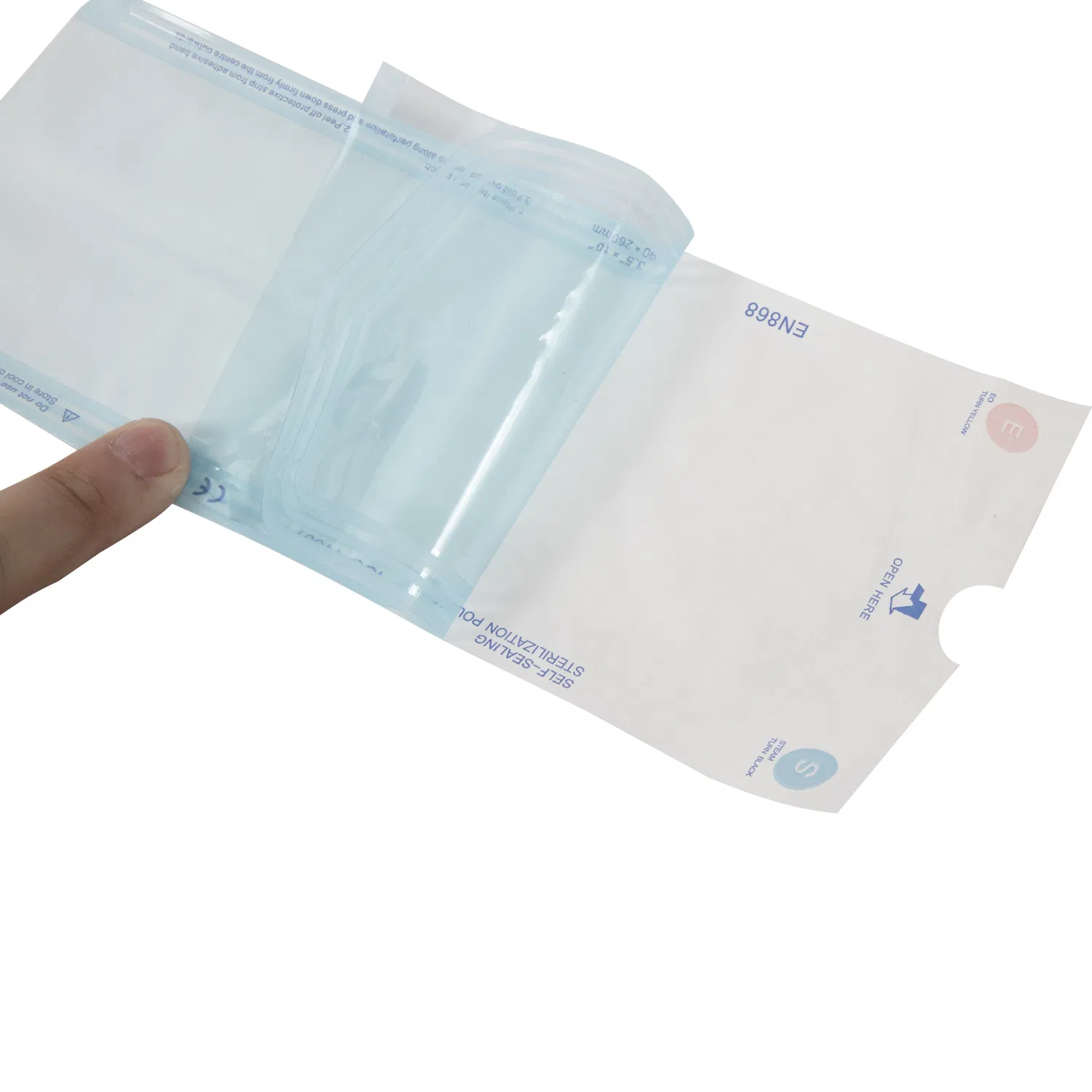 Self Sealing Sterilization Pouch for Medical or Dental Device