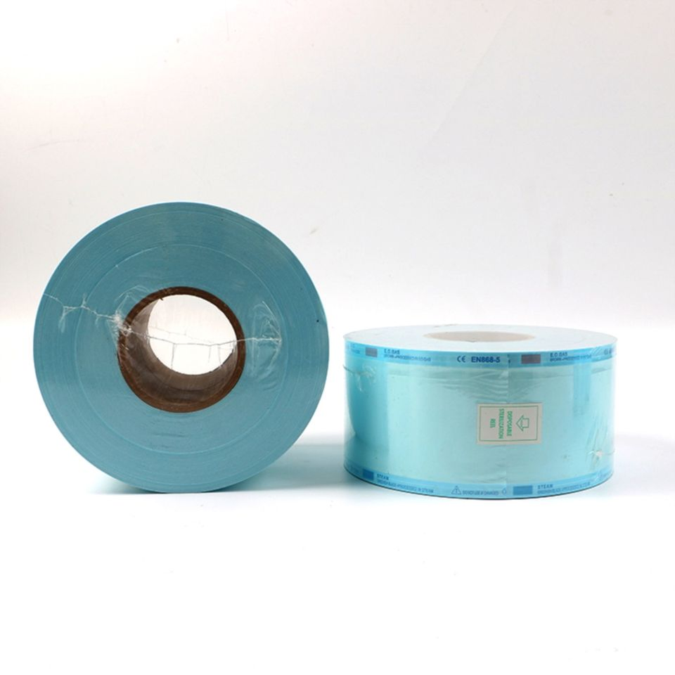 High Quality Medical Packaging Customized Size Sterilization Gusseted Flat Reel Pouch