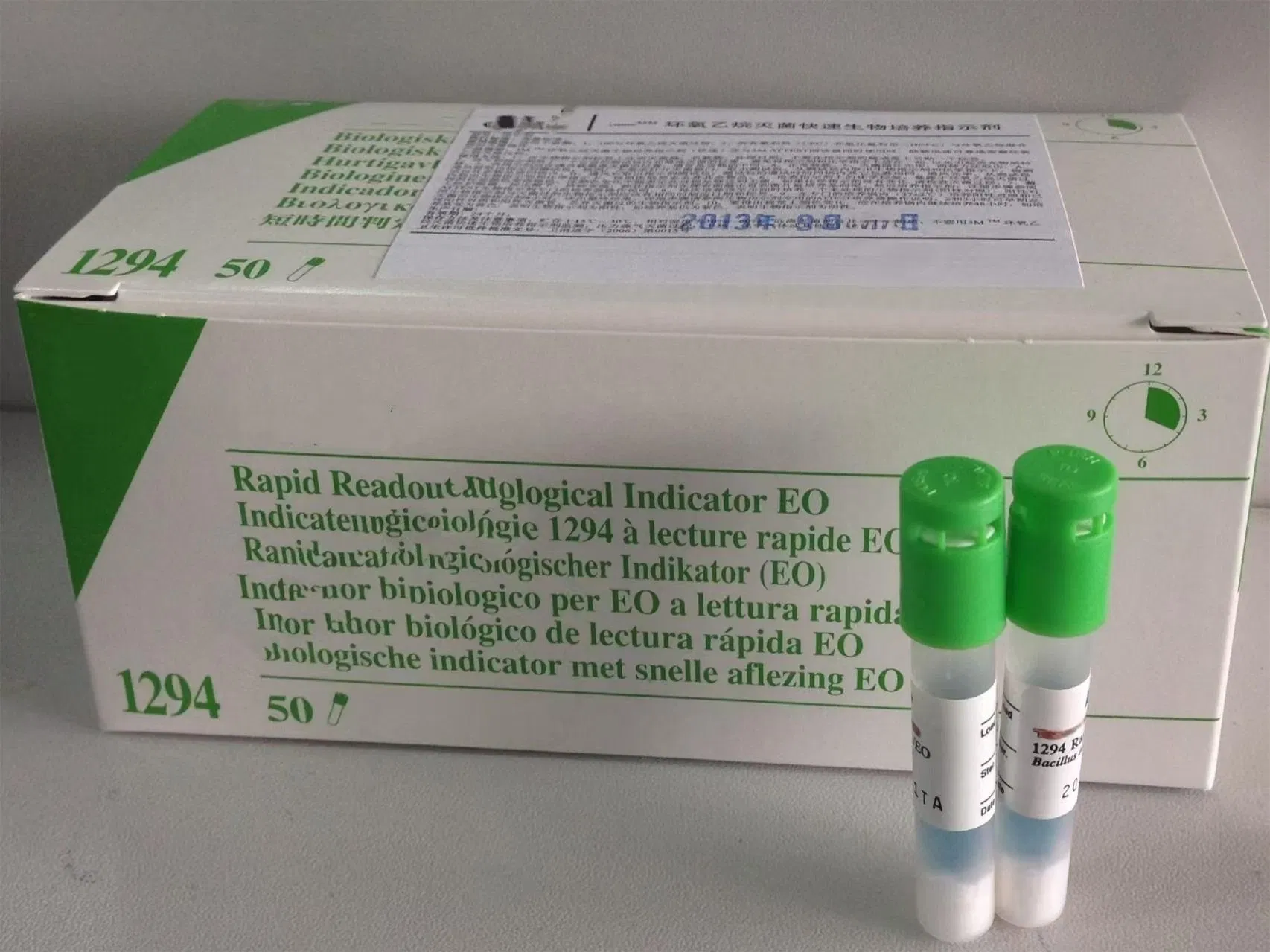 Eo Ethylene Oxide Sterilizer Biological Culture Indicator