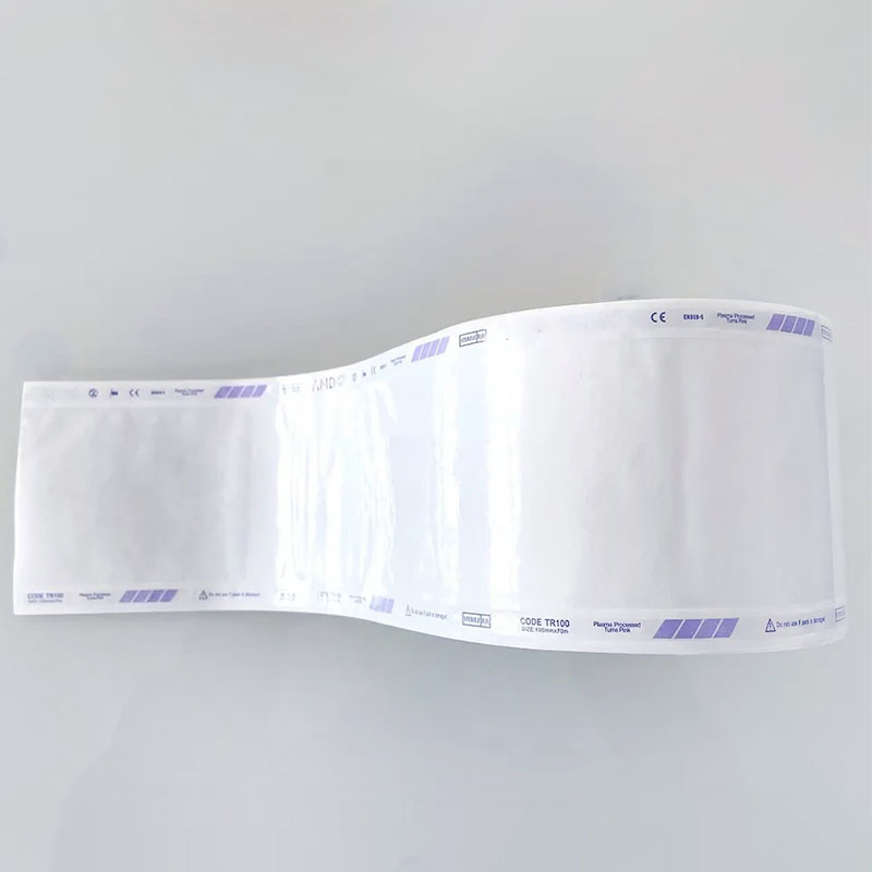 Factory Supply Surgical Disposable Medical Sterilization Pouch Flat Reel for Dental Packaging