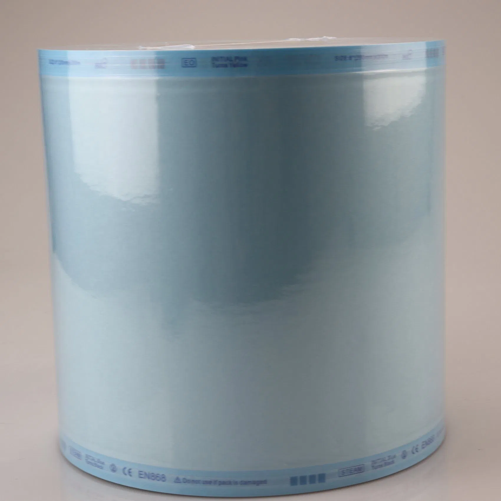 200m Medical Sterilization Reel Eo Steam Pouch Bag Gusseted Sterilization Pouches Roll Pouch