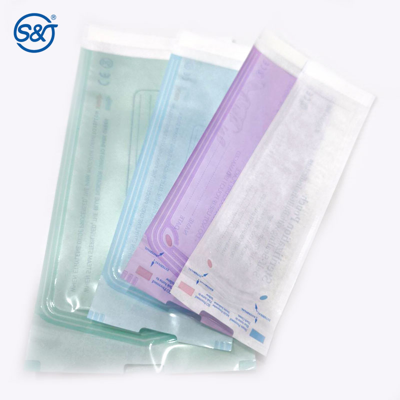 SJ Multicolor Dental Self-sealing Sterilization Pouch Sterilization Pouches for Autoclave
