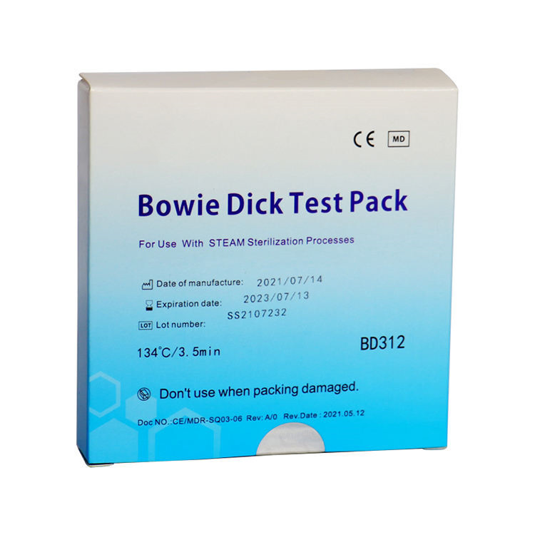 Medical Consumables Bowie Dick Test Pack for Autoclave Sterilization