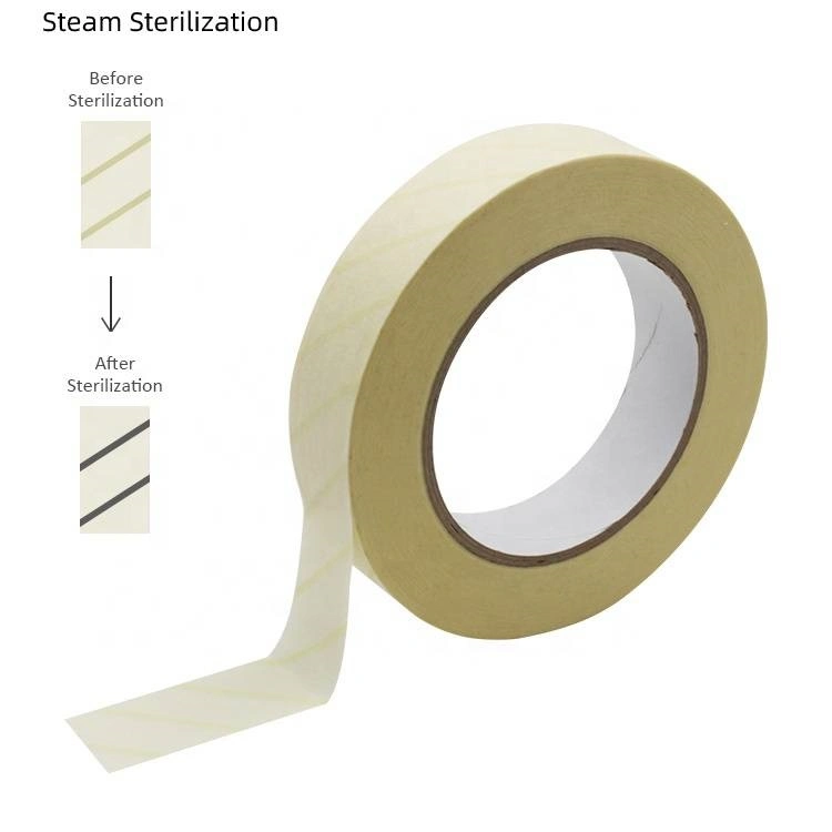 Adhesive Indicator Tape with Autoclave /Steam/Eo/Plasma
