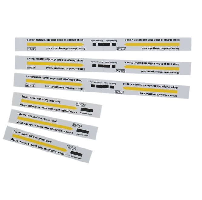 Surgical Indicator Strip for Chemical Autoclave Testing and Sterilization