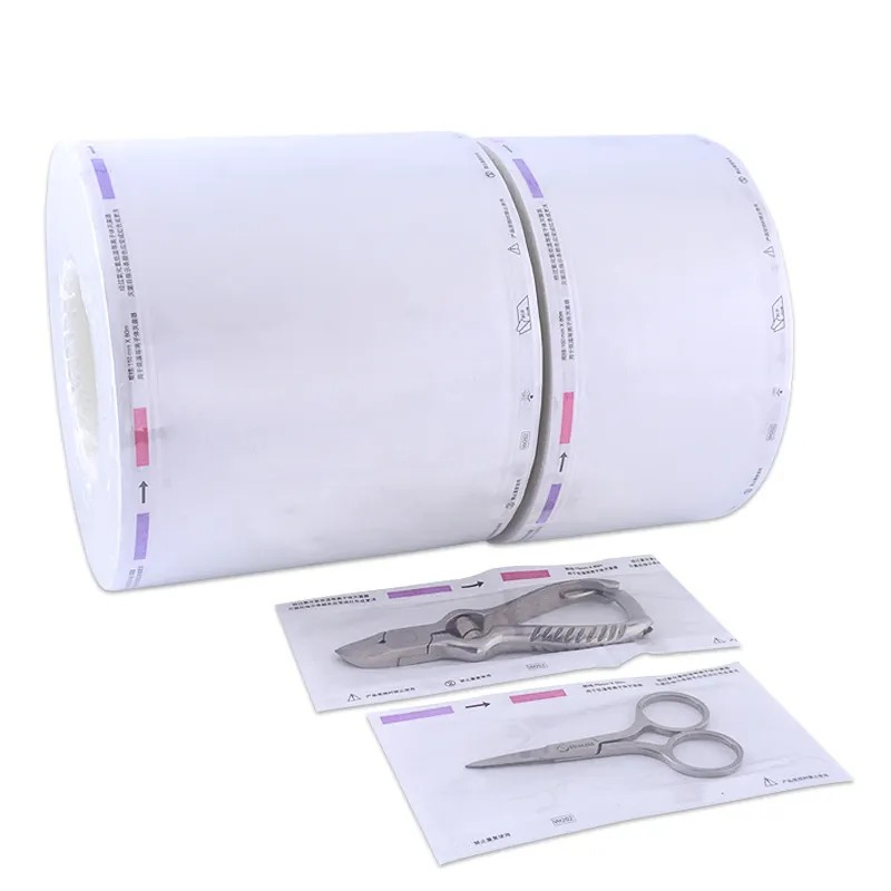 Tyvek Sterilization Roll Steam Bag Packaging Roll Plasma Reel