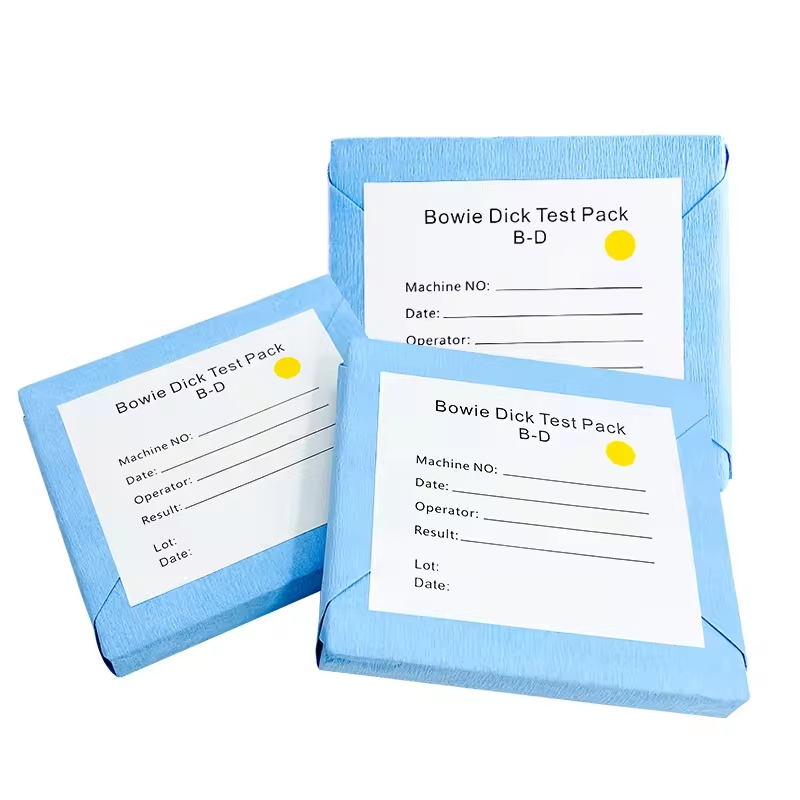 Reliable Bowie Dick Test Pack for Effective Autoclave Sterilization