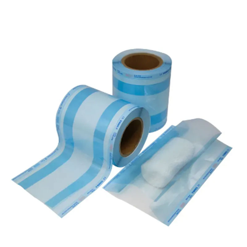 in Stock Disposable Medical Surgical Heat Sealing Sterilization Roll Flat Reel