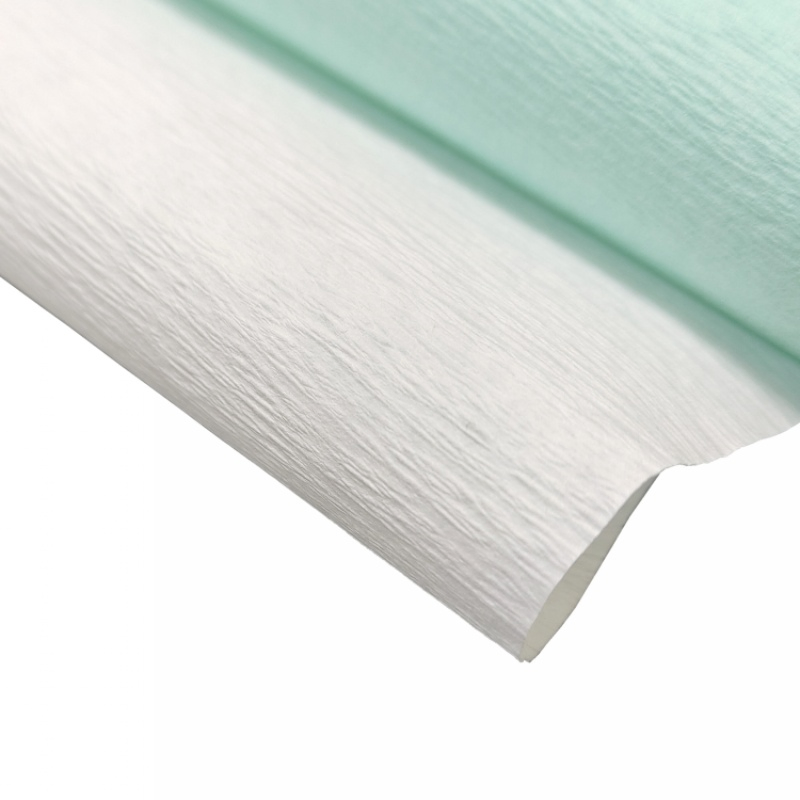 Premium Quality 45/60GSM Medical Crepe Paper Blue/Green Sterilization Crepe Paper Medical Grade