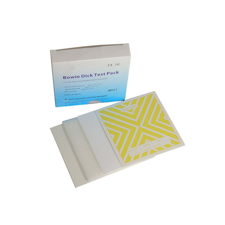 Medical Consumables Bowie Dick Test Pack for Autoclave Sterilization