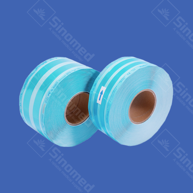 Heat Sealing Gusseted Rolls Medical Disposable Reel Packing Roll for Surgical Instrument