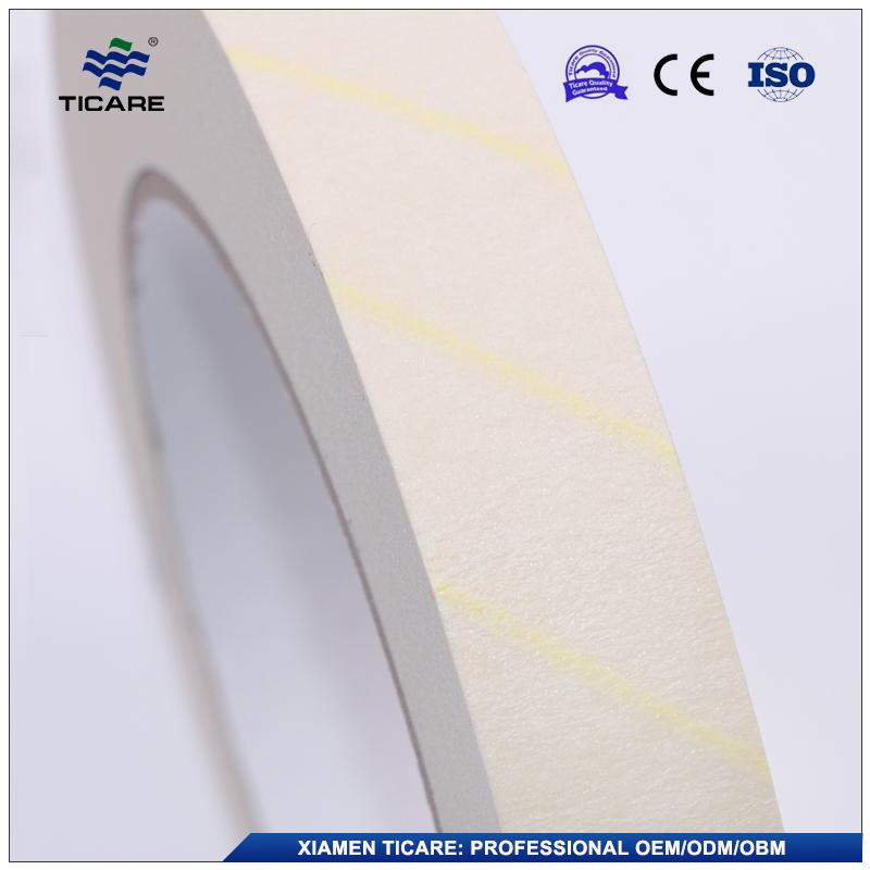 25mm Plasma Chemical Indicator Tapes Lead Free Eo Autoclave Steam Sterile Indicator Tape for Steam Sterilization