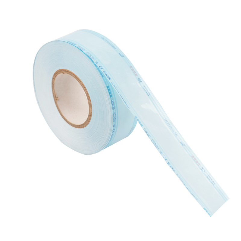 200m Medical Sterilization Reel Eo Steam Pouch Bag Gusseted Sterilization Pouches Roll Pouch