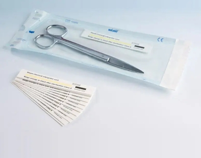 Surgical Indicator Strip for Chemical Autoclave Testing and Sterilization