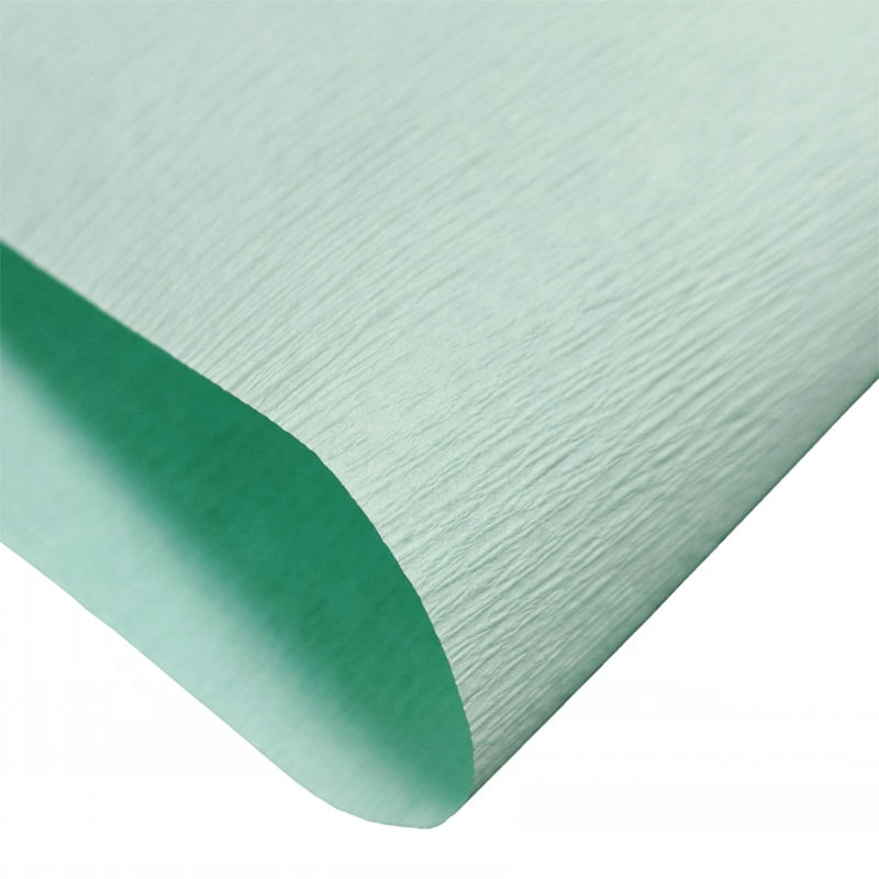 Disposable Wood Pulp Crepe Paper, Medical-Grade Soft Crepe Paper