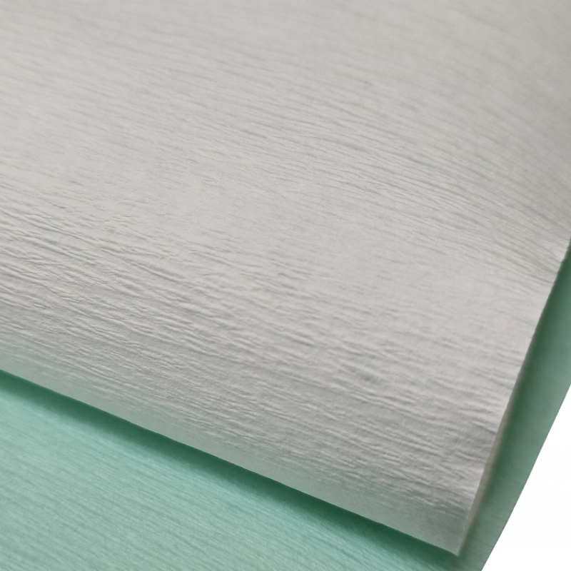 60GSM Medical Crepe Paper Green/Blue Medical Grade Papel Crep Medical