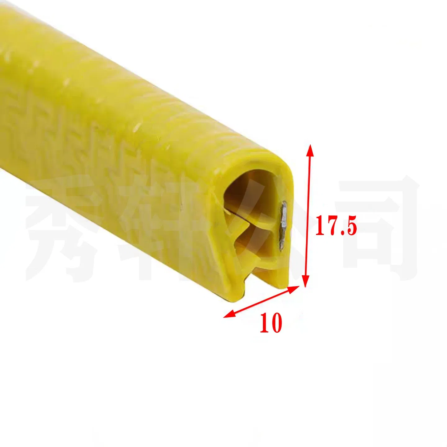 Rubber U-Type Seal Strip Automobile Skeleton Decorative Strip Sheet Metal Protection Electric Switch Plate and Distribution Cabinet