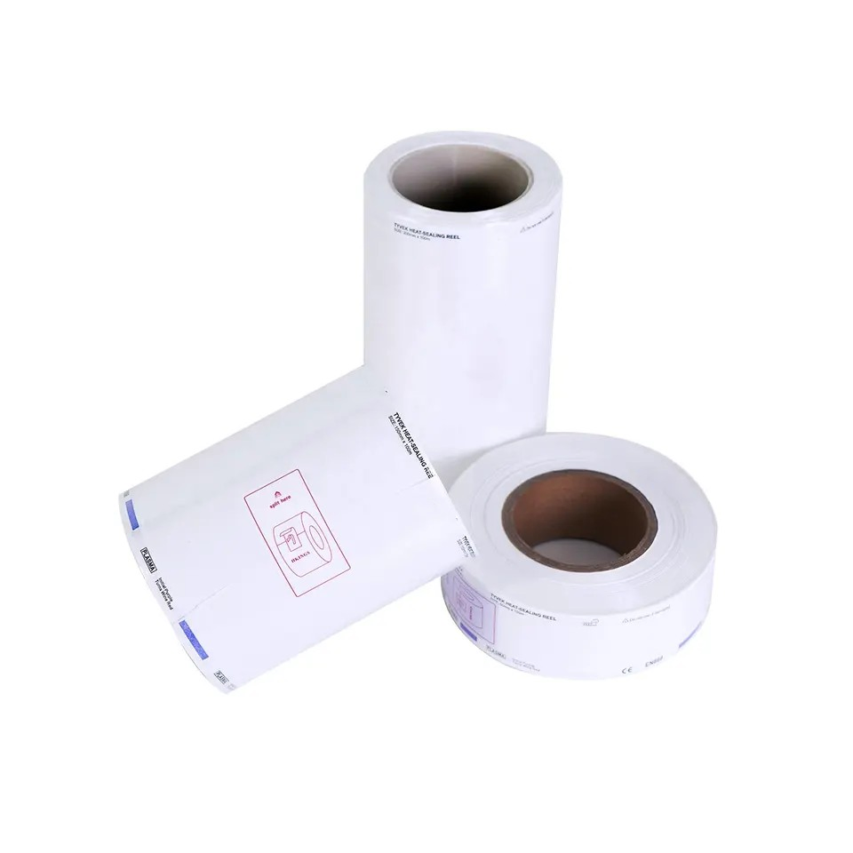 Medical Tyvek and Cold Plasma Sterilisation and Eo Sterilization Reel and Bags OEM Support