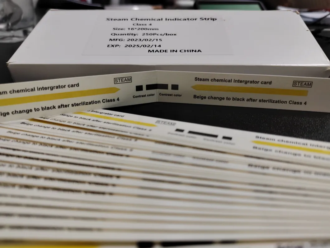 Steam Chemical Indicator Strips