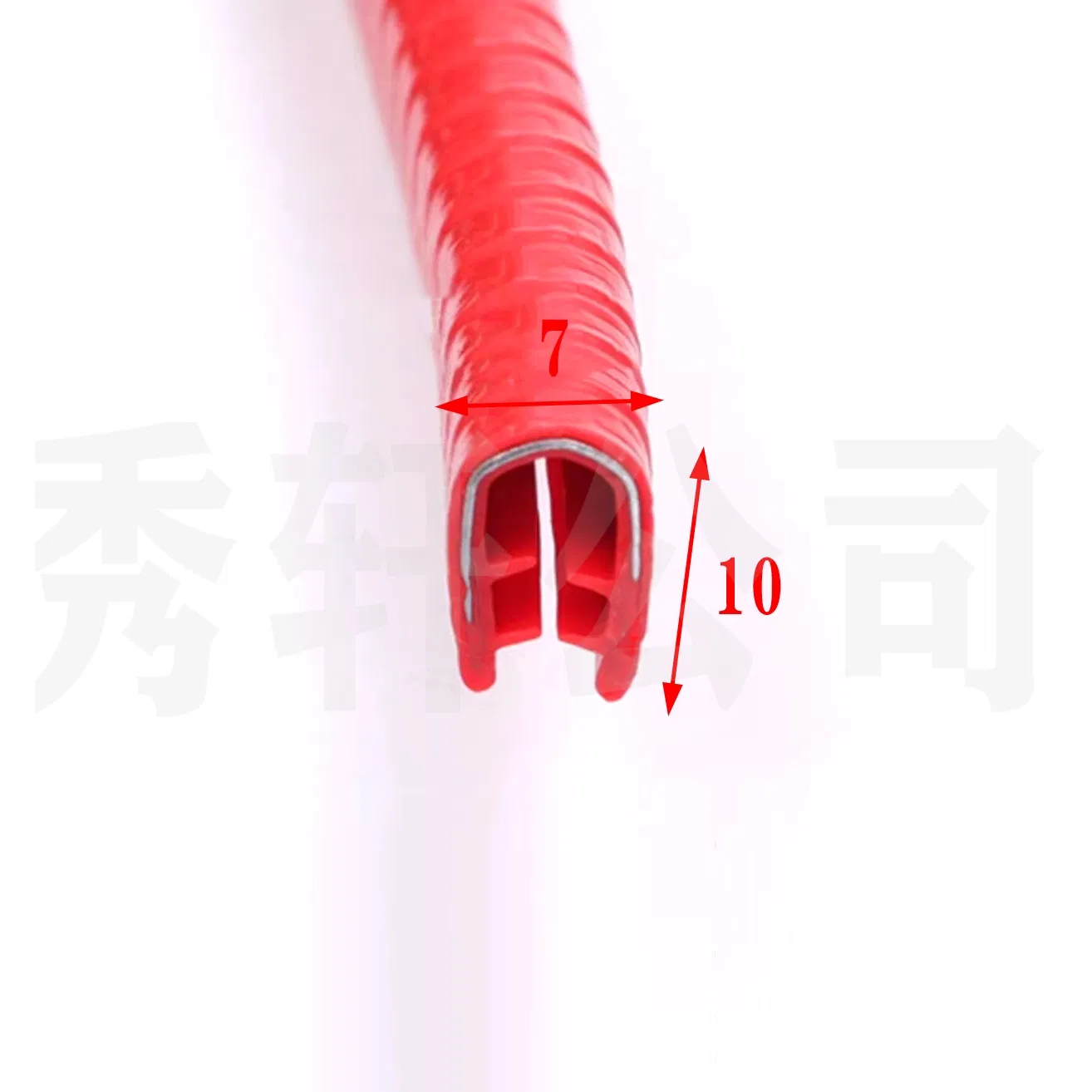 Rubber U-Type Seal Strip Automobile Skeleton Decorative Strip Sheet Metal Protection Electric Switch Plate and Distribution Cabinet