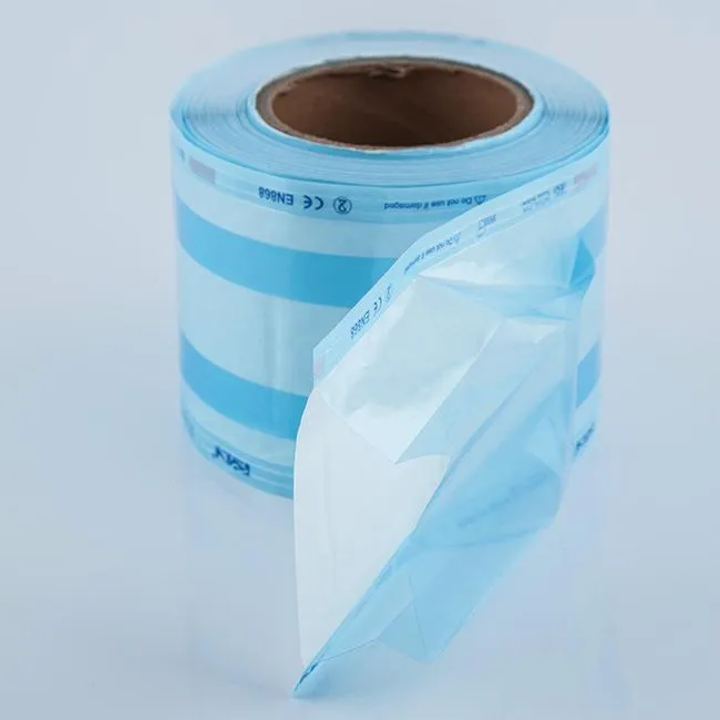 Gusseted Heat-Sealing Sterilization Pouch Reel