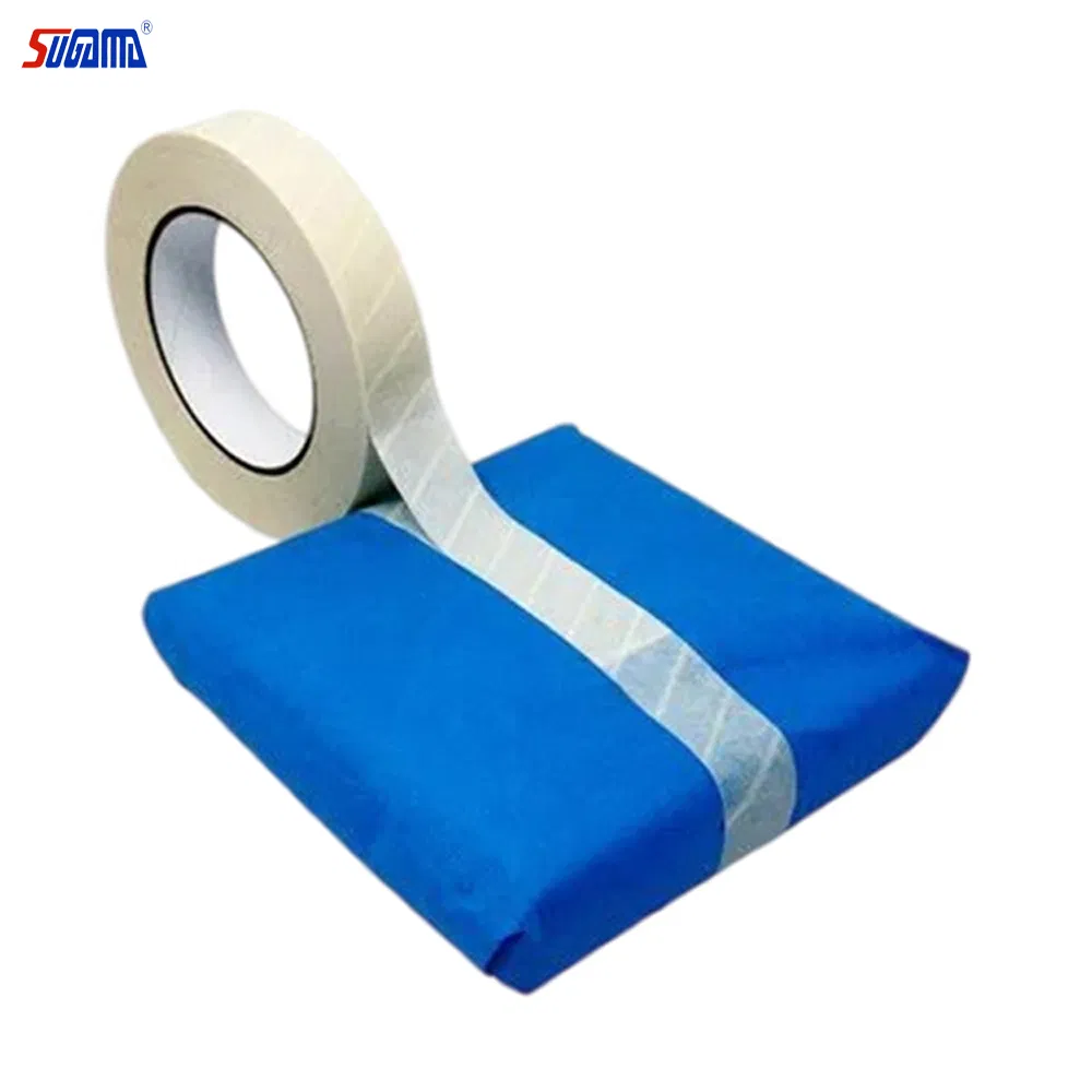 Disposable Sterile Chemical Indicator Autoclave Tape for Crepe Paper Packaging