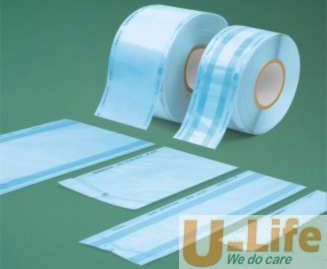 Heat Sealing Sterilization Flat Reel Gusseted Roll