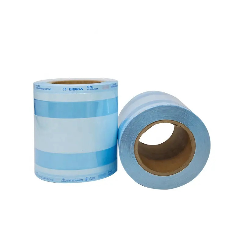 Gusseted Heat-Sealing Sterilization Pouch Reel