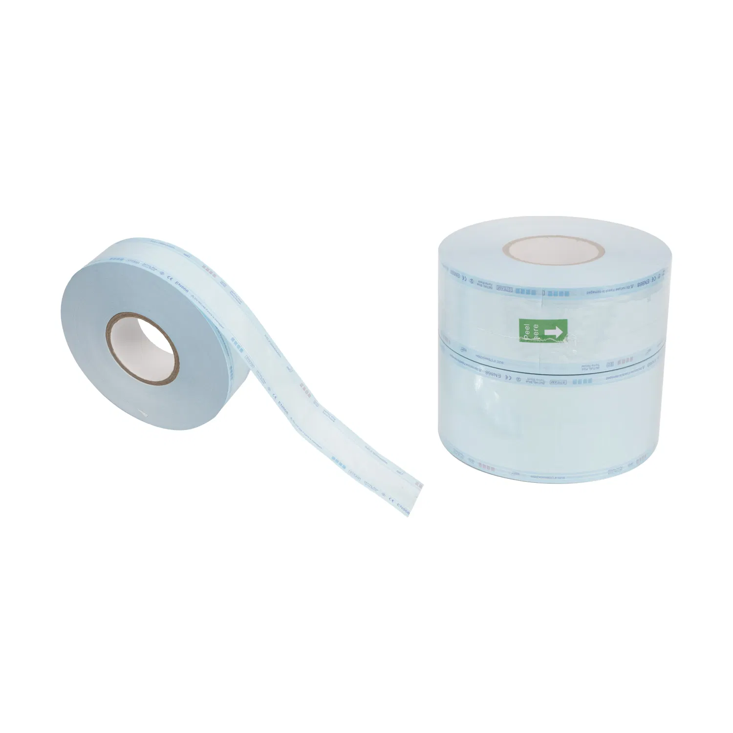 Medical Sterilization Gusseted Pouches Roll Reel Packing Medical Device