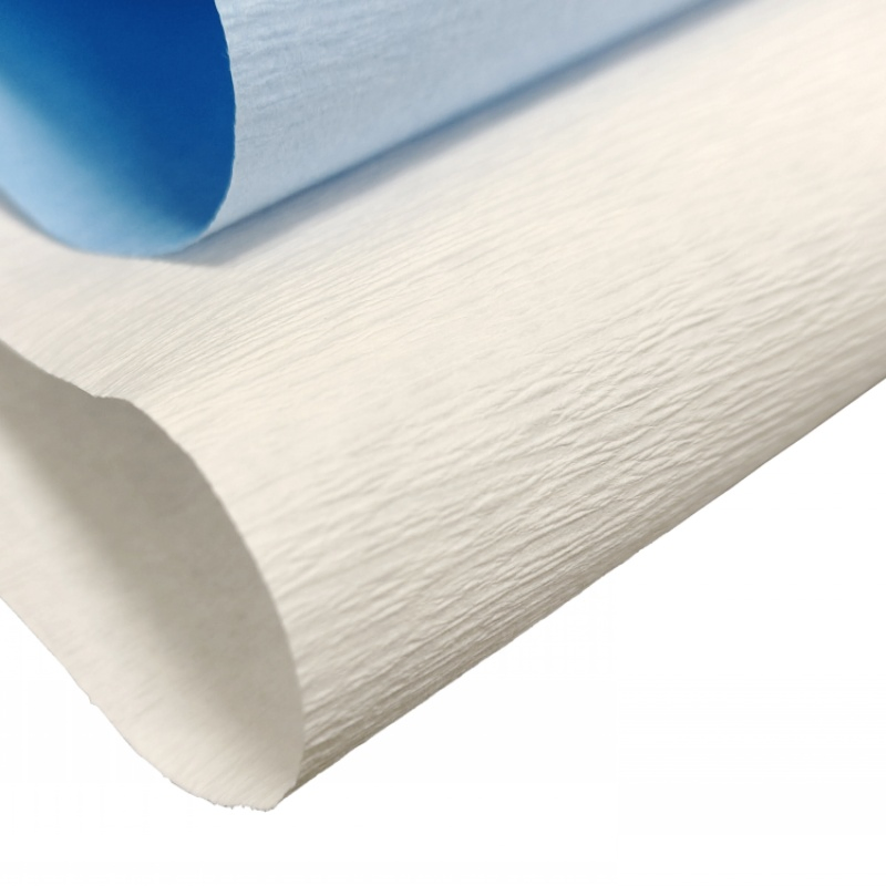 Sterile Medical Grade Packaging Wrap Crepe Paper Disposable Virgin Wood Pulp Soft Crepe Paper