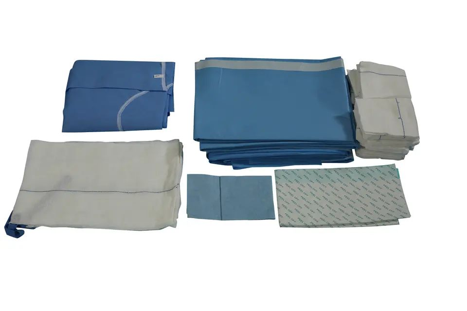 All-in-One Sterile Drape and Instrument Set Comprehensive Surgical Pack