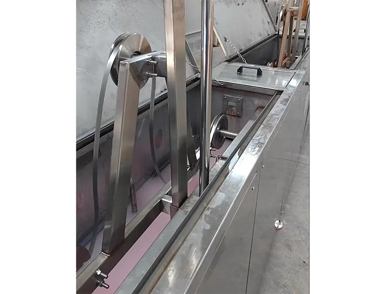 Flux cored welding wire forming machine