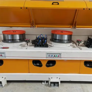 Welding wire straight type drawing machine