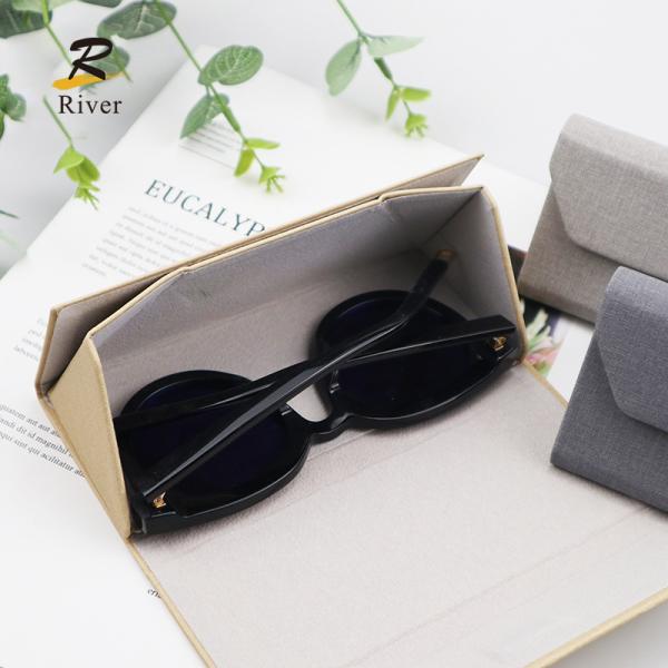Custom Handmade Glasses Case With Magnetic Closure And Leather Manufacturer, Manufacturers