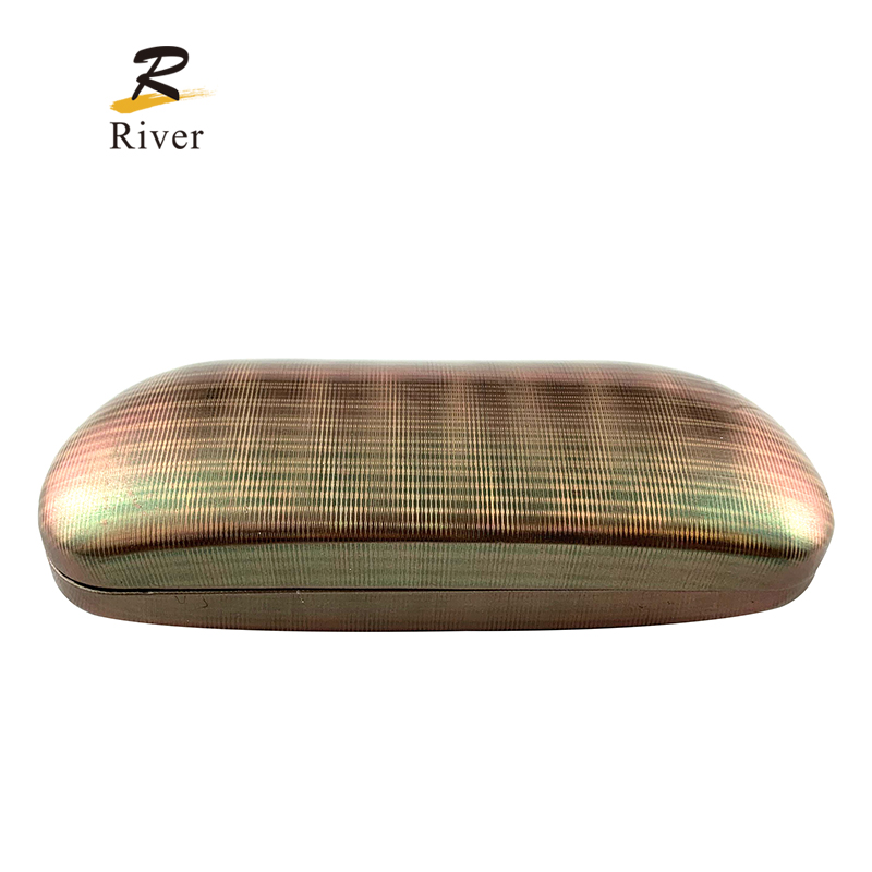 High-Quality Metal Case RICTL2105 High Quality Metal Hard Eyeglasses Storage Box Large Sunglasses Packaging Luxury Spectacle Optical Glasses Case Supplier, Factories