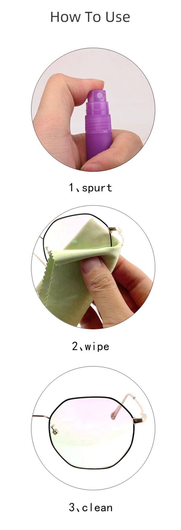 Lens cleaner spray view 5